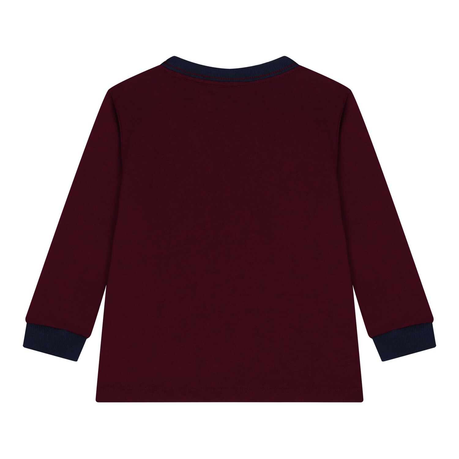 بدلة رياضية للأولاد باللونين الأحمر والبيج, 1, hi-res