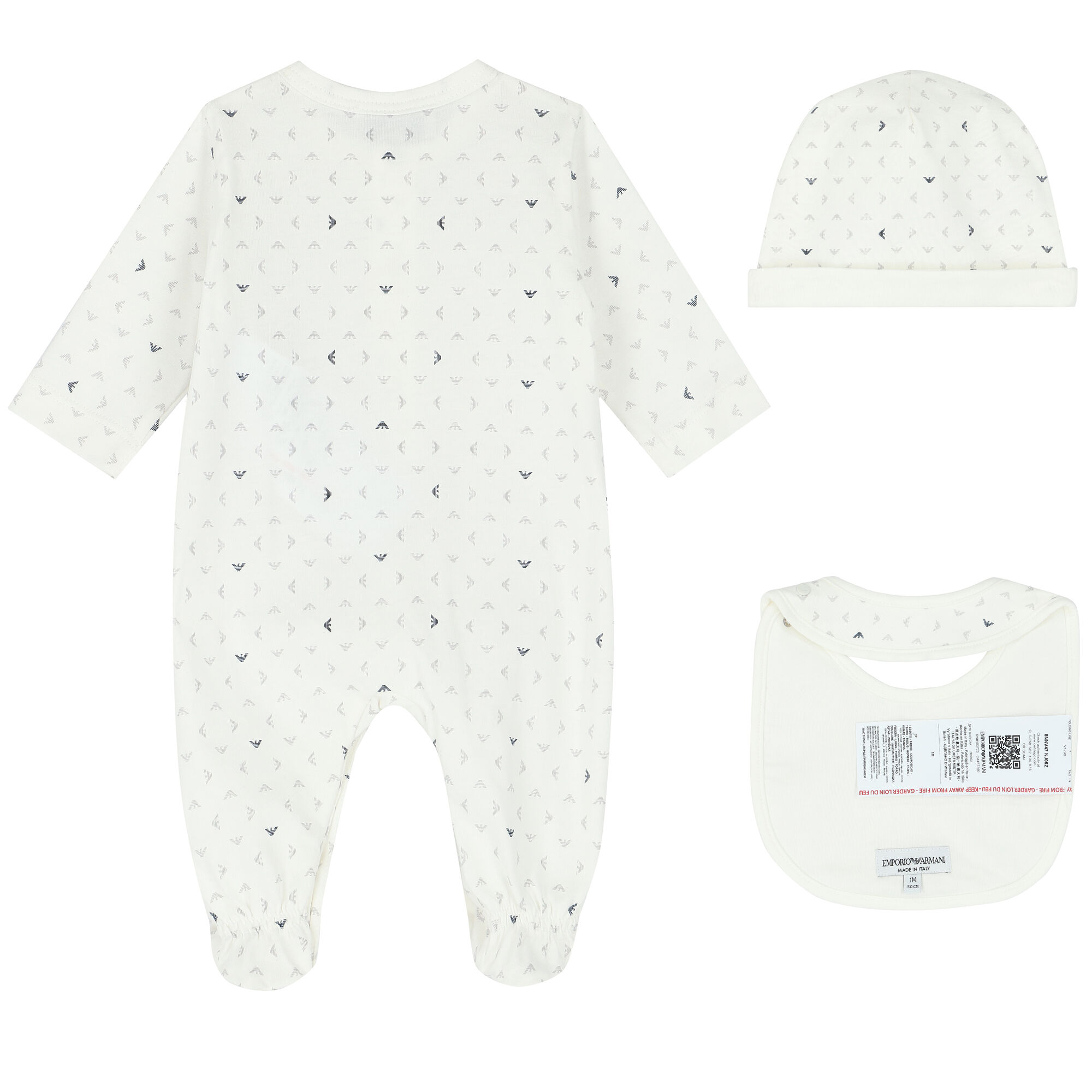 Armani baby grow sales