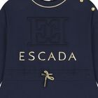 Girls Navy Blue Logo Dress, 1, hi-res