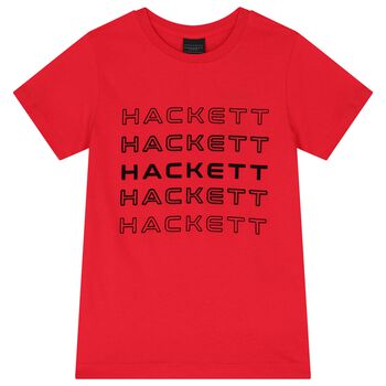 Boys Red Logo T-Shirt