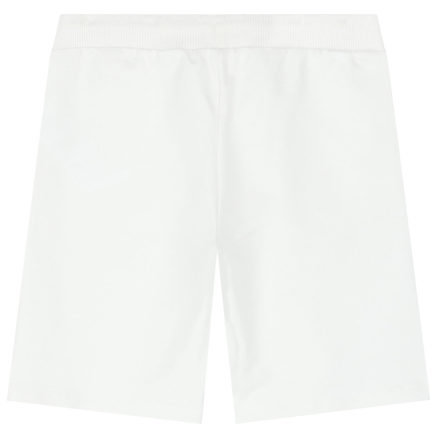Boys White Logo Shorts, 2, hi-res