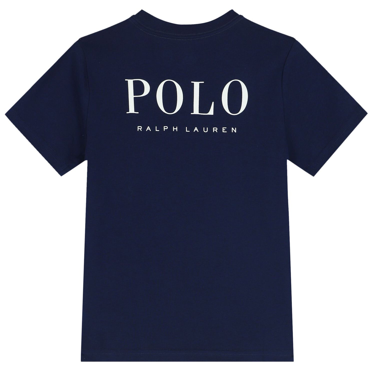 Boys Navy Blue Logo T-Shirt, 1, hi-res