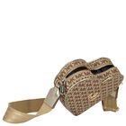Girls Gold Heart Logo Hand Bag, 1, hi-res