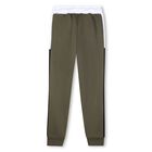 Boys Green Logo Joggers, 2, hi-res