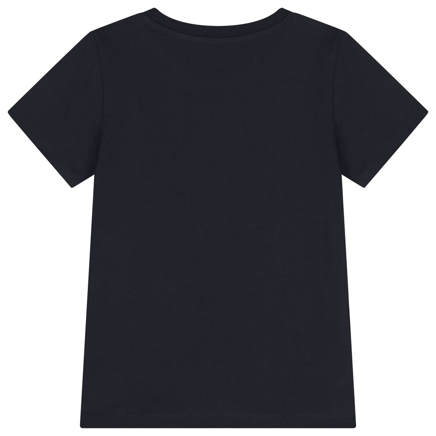 Boys Navy Blue Teddy Bear Logo T-Shirt, 5, hi-res