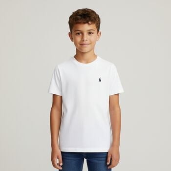 تيشيرتات بالشعار باللون الأسود والرمادي والأبيض للأولاد (3 قطع)