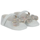 حذاء بنات باللون الأبيض, 1, hi-res