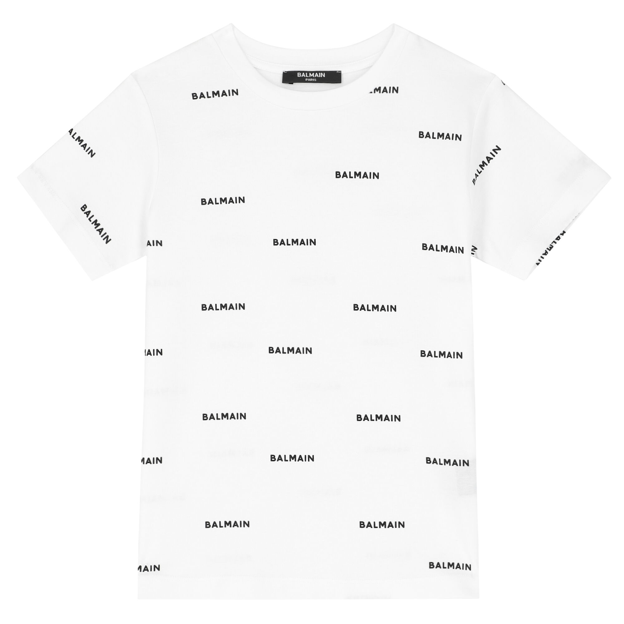 White balmain sale t shirt