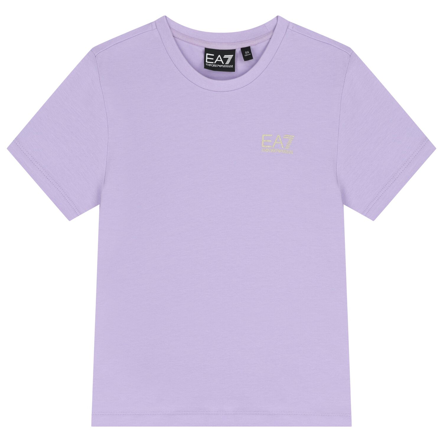 تيشيرت باللون الأسود بشعار للبنات, 1, hi-res