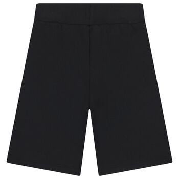 شورت بالشعار باللون الاسود للاولاد