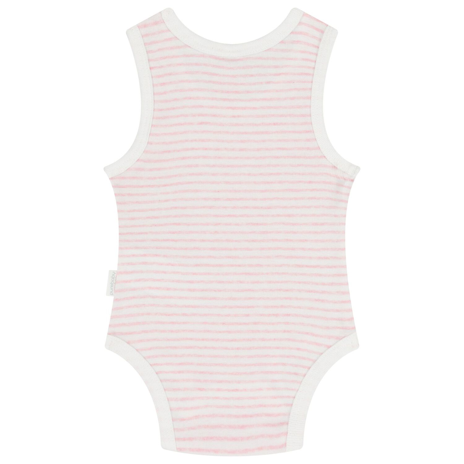 Baby Girls Pink & White Bodysuits ( 2-Pack ), 2, hi-res