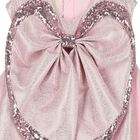 Girls Pink Heart Dress, 1, hi-res