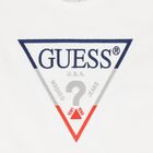 Boys White Logo T-Shirt, 1, hi-res