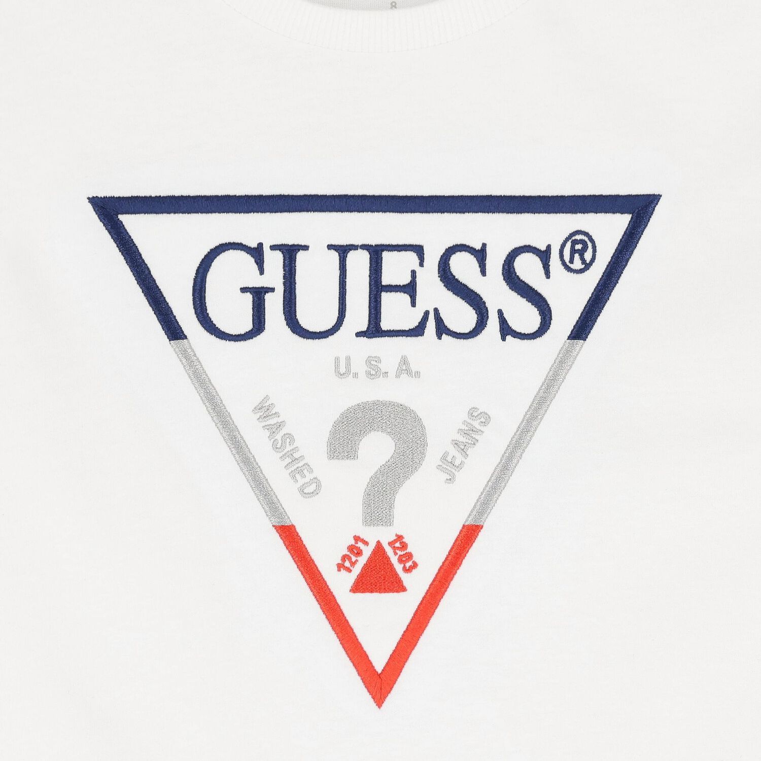 Boys White Logo T-Shirt, 1, hi-res