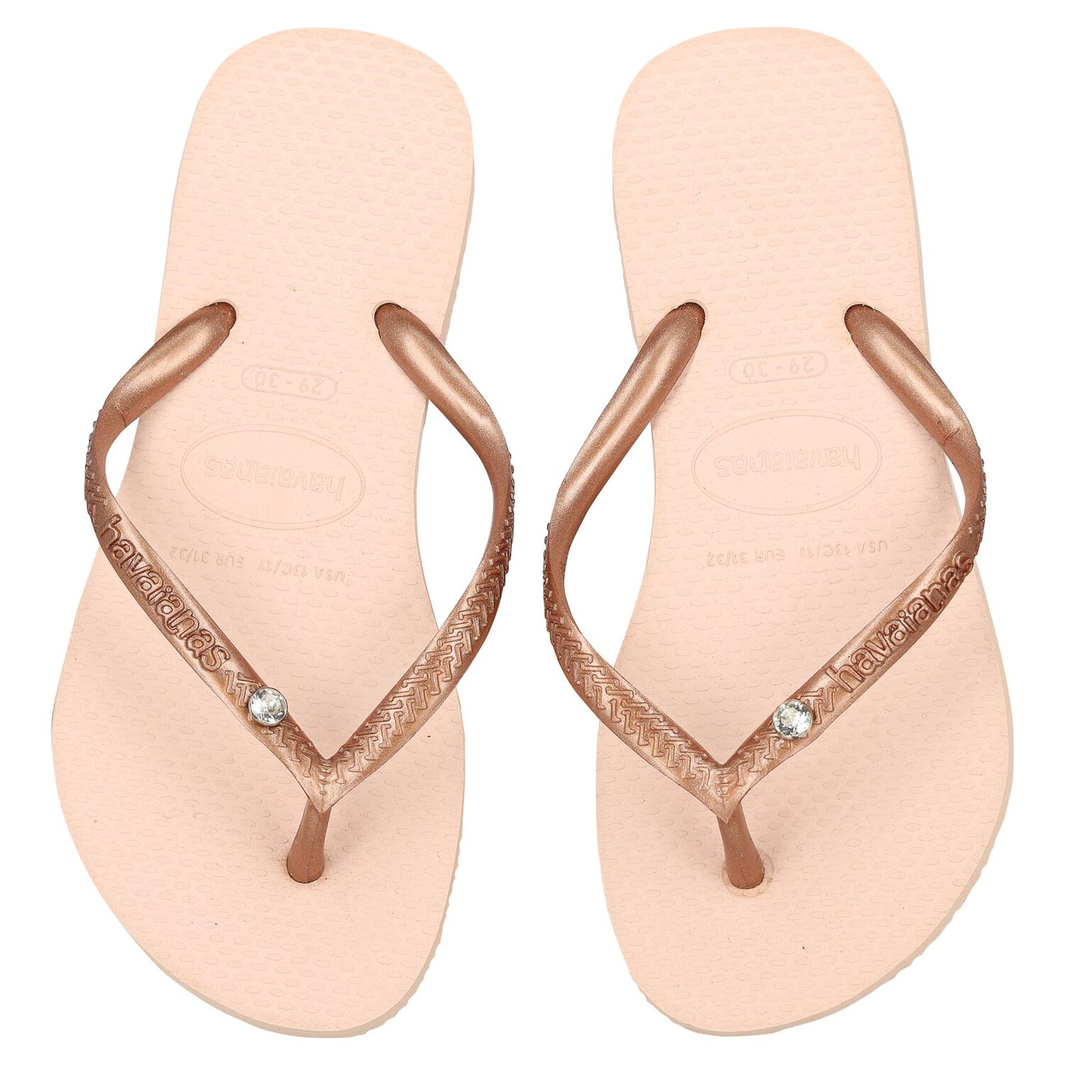 Girls Pink Logo Flip Flops, 1, hi-res image number null