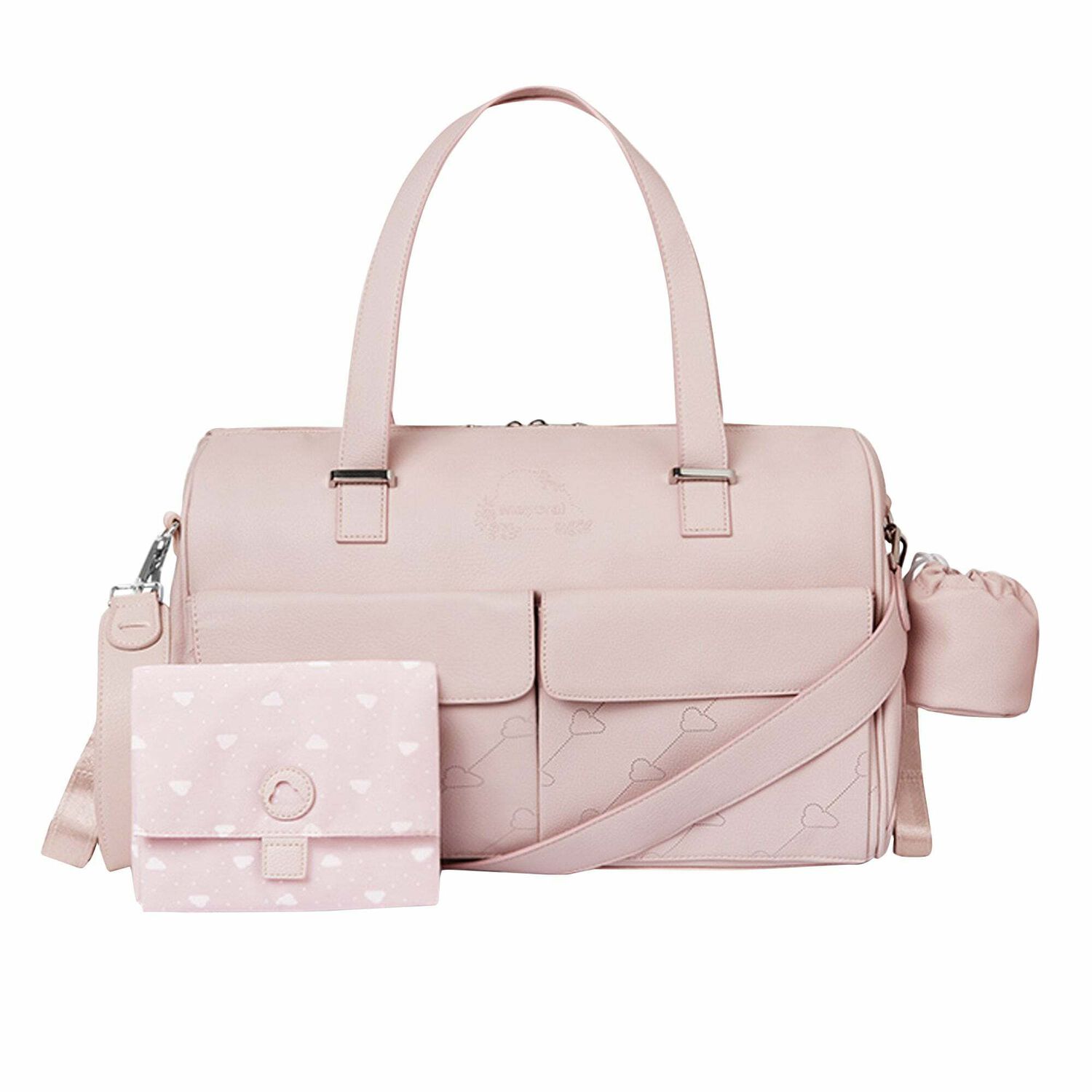 Pink Baby Changing Bag, 1, hi-res