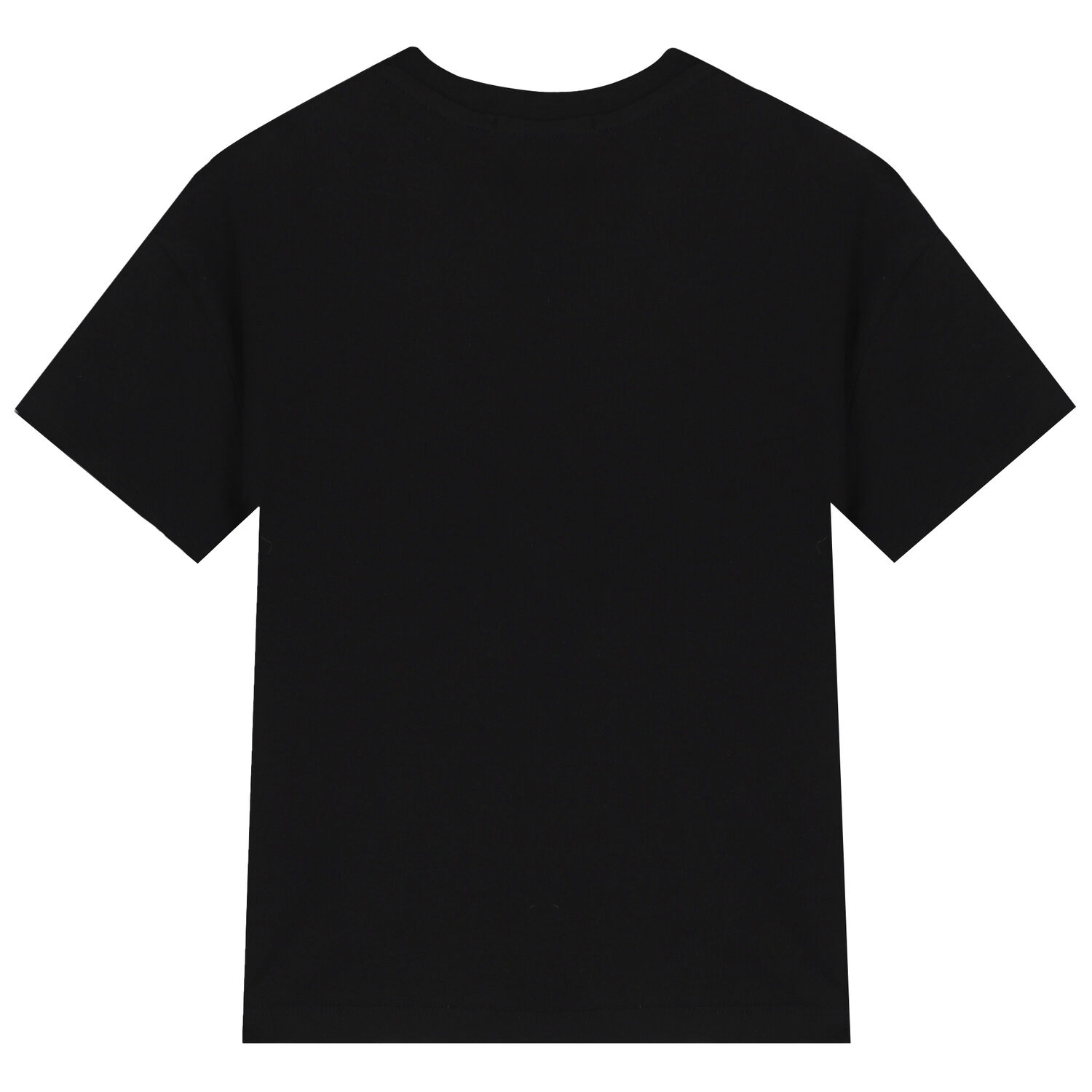 Boys Black Logo T-Shirt, 1, hi-res