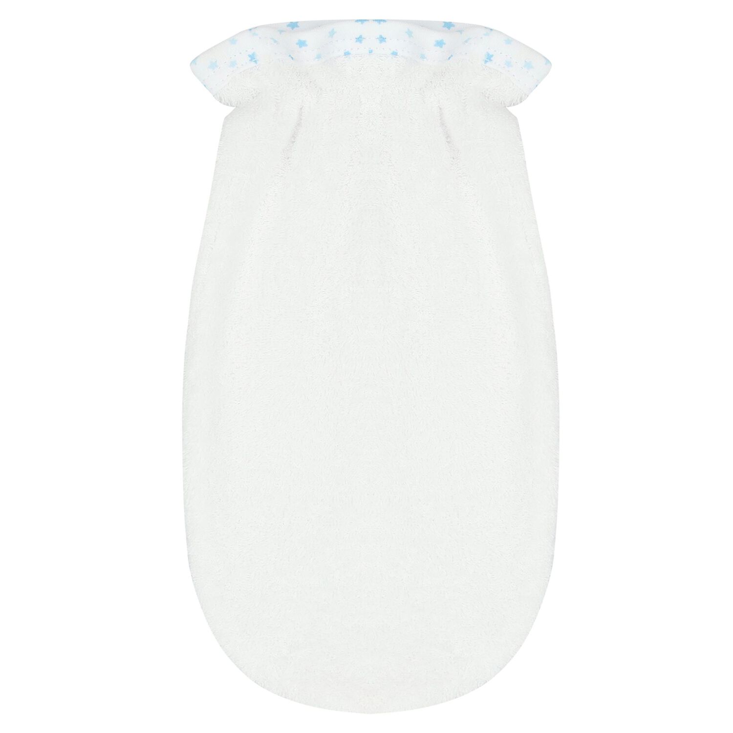 منشفة هودى بطبعة النجوم باللون الأبيض للأطفال , 1, hi-res image number null