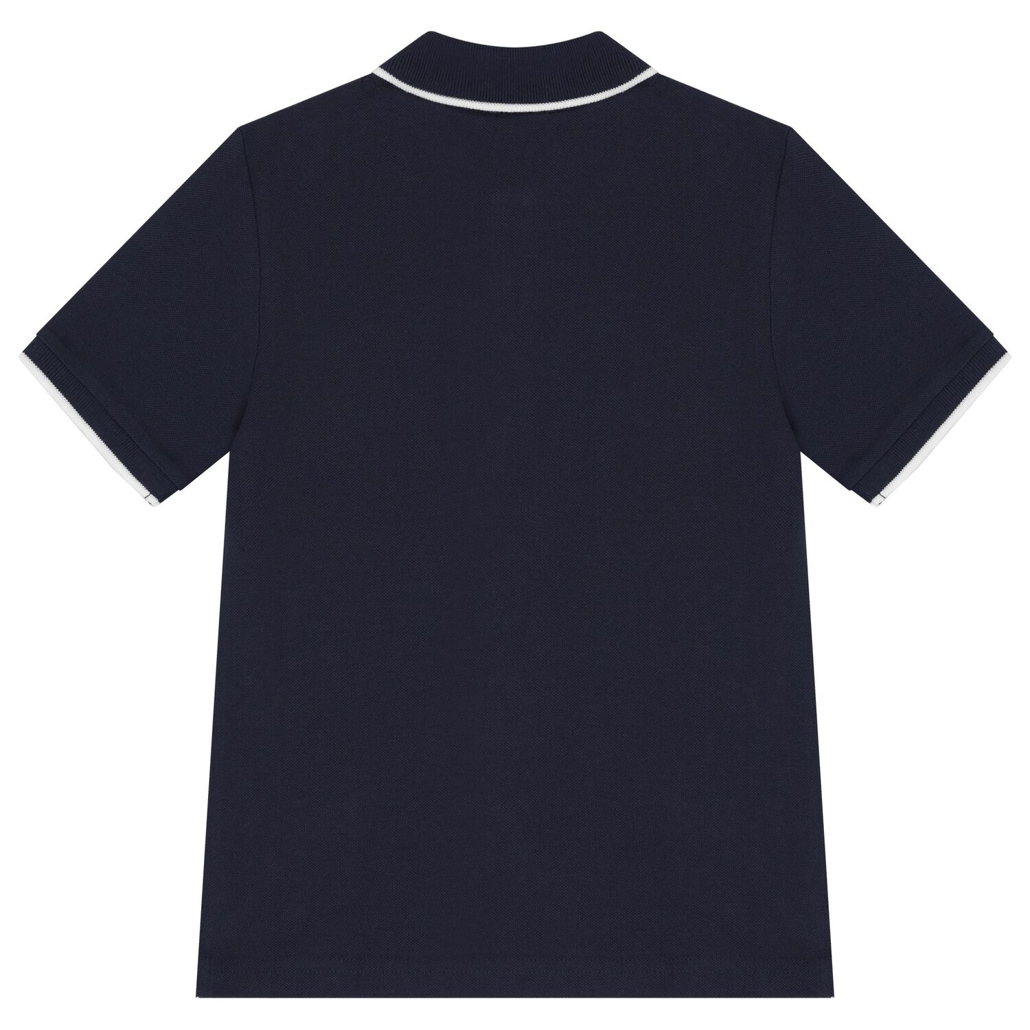Boys Navy Blue Logo Polo Shirt, 3, hi-res image number null
