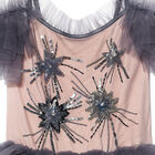 Girls Grey Stargazer Tutu Dress, 1, hi-res