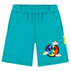 شورت بالشعار باللون الاخضر, 2, hi-res