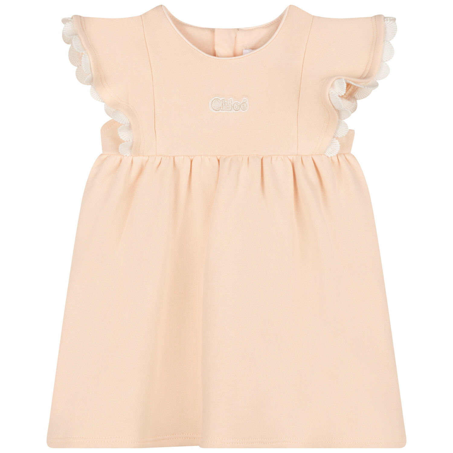 فستان بالشعار باللون الوردي, 1, hi-res image number null