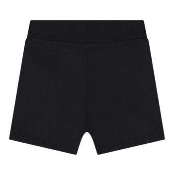 Baby Boys Black & Beige Check Shorts