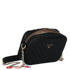 Girls Black Logo Handbag, 2, hi-res