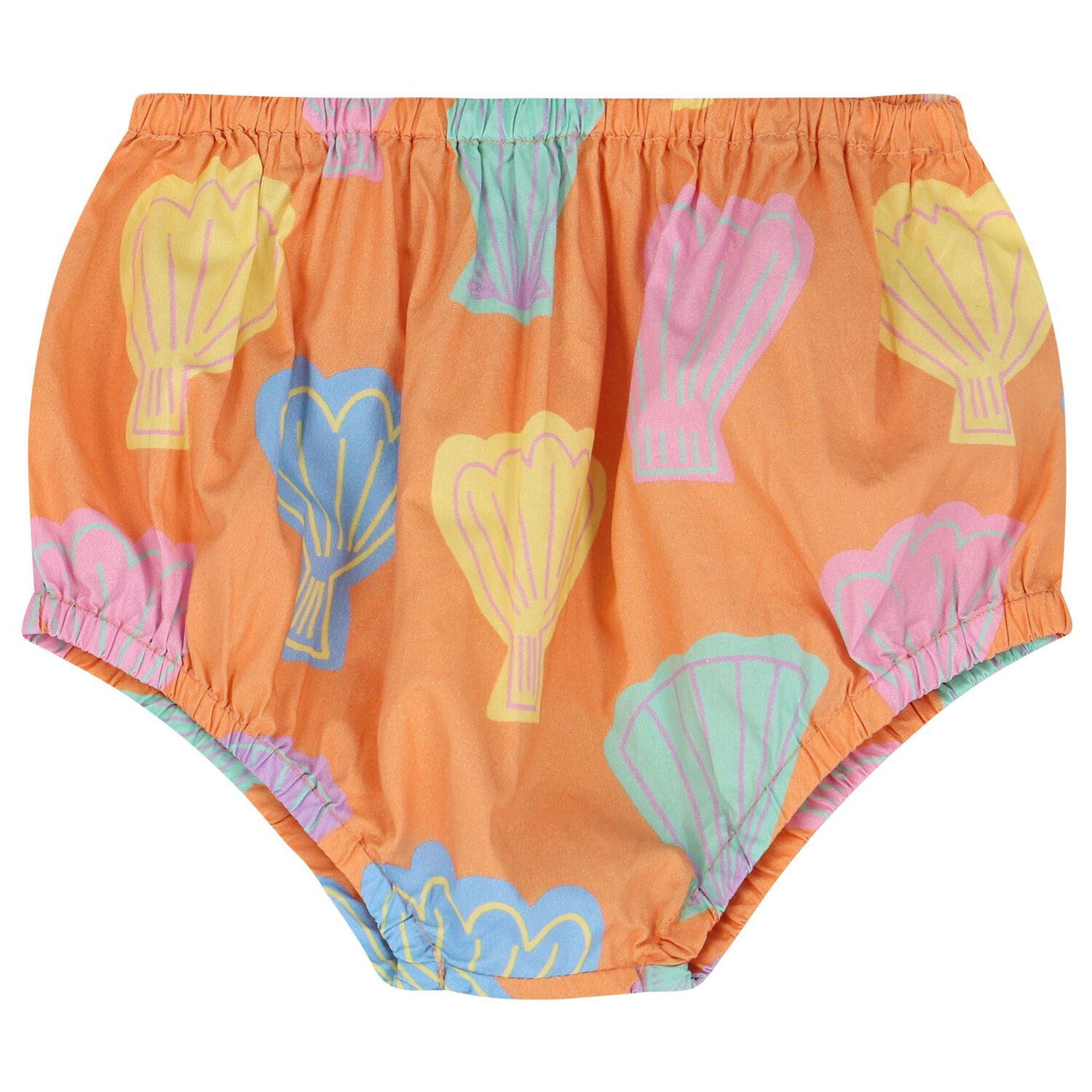 Younger Girls Orange Shell Pleated Dress Set, 1, hi-res image number null