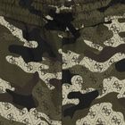 Boys Green Logo Camouflage Shorts, 1, hi-res