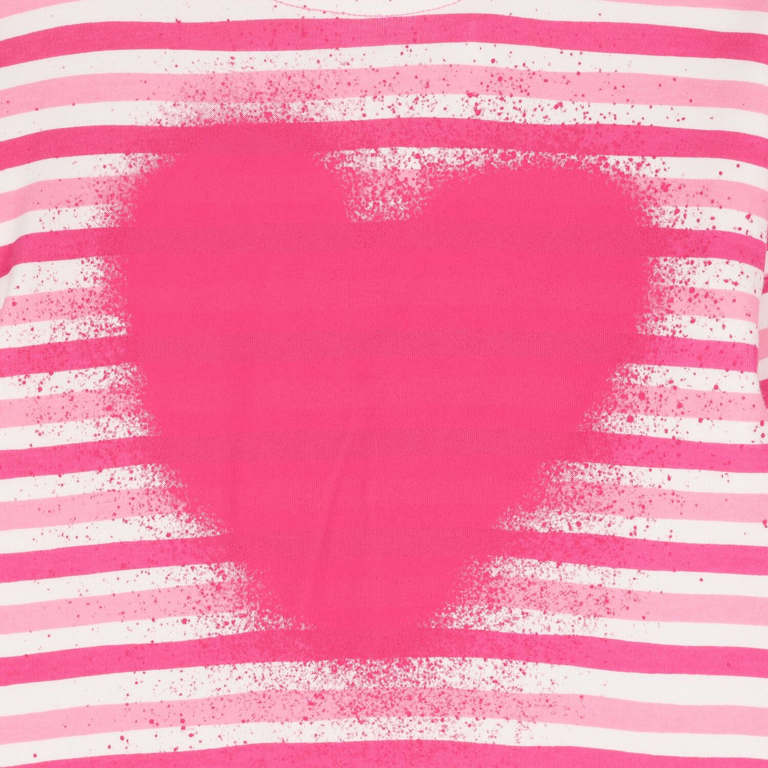 طقم فستان مخطط باللون الوردي والأبيض للبنات, 1, hi-res