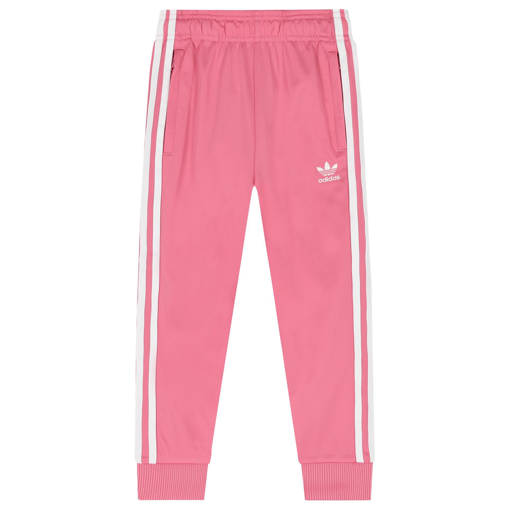Youth adidas tracksuit pink on sale