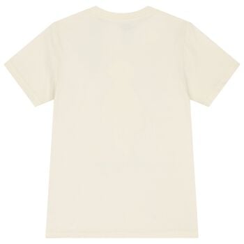 Boys Ivory Polo Bear T-Shirt