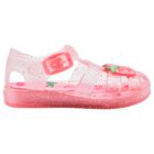 Younger Girls Pink Jelly Sandals, 1, hi-res