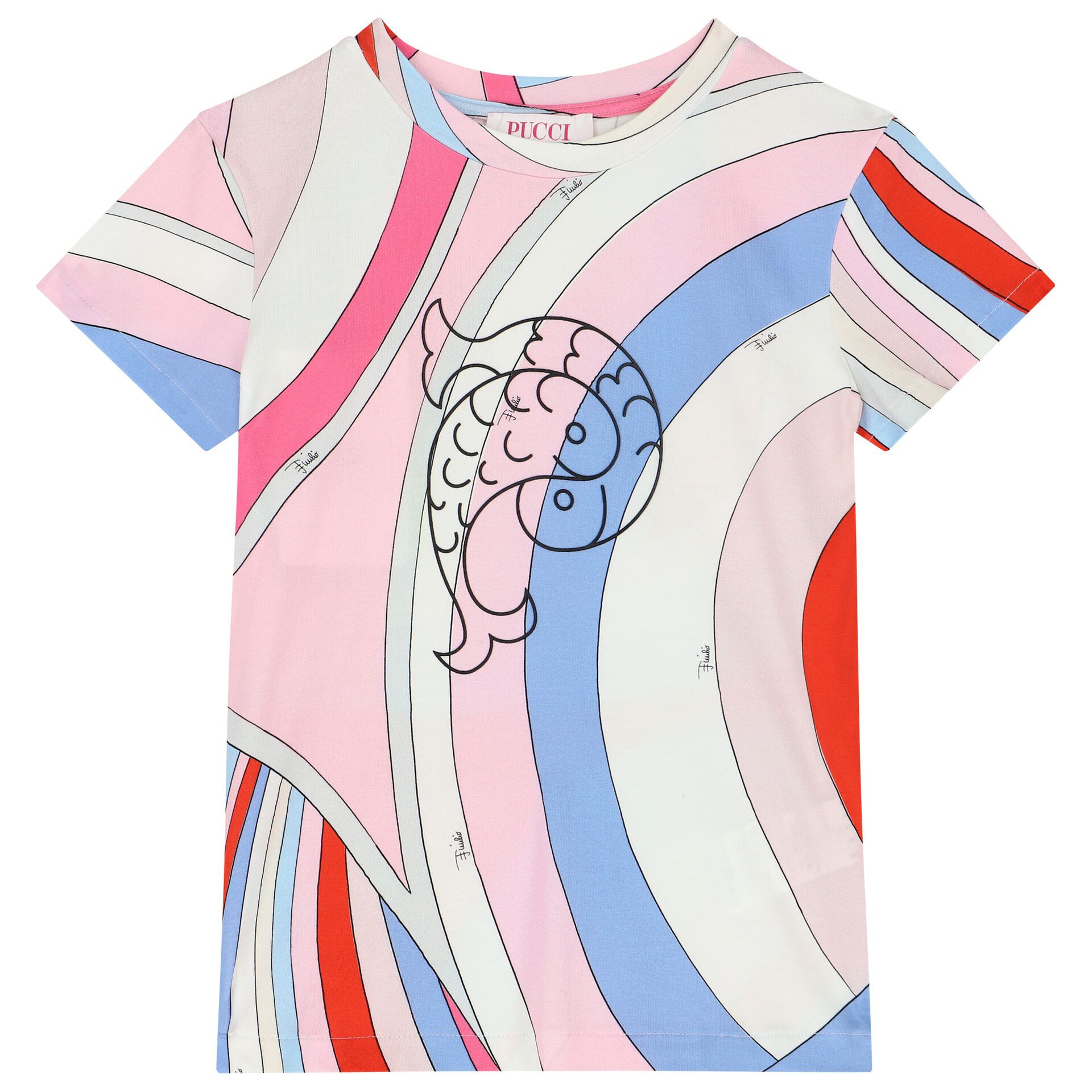 Multi coloured t shop shirt