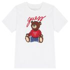 White Teddy Bear Logo T-Shirt, 3, hi-res