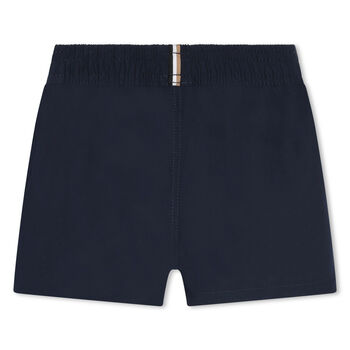 Younger Boys Navy Blue Swim Shorts