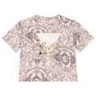 Girls Pink Logo T-Shirt, 1, hi-res
