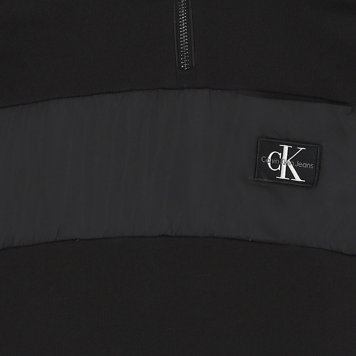 سويت شيرت بالشعار باللون الأسود للأولاد, 1, hi-res