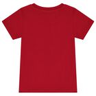 Girls Red Logo T-Shirt, 1, hi-res