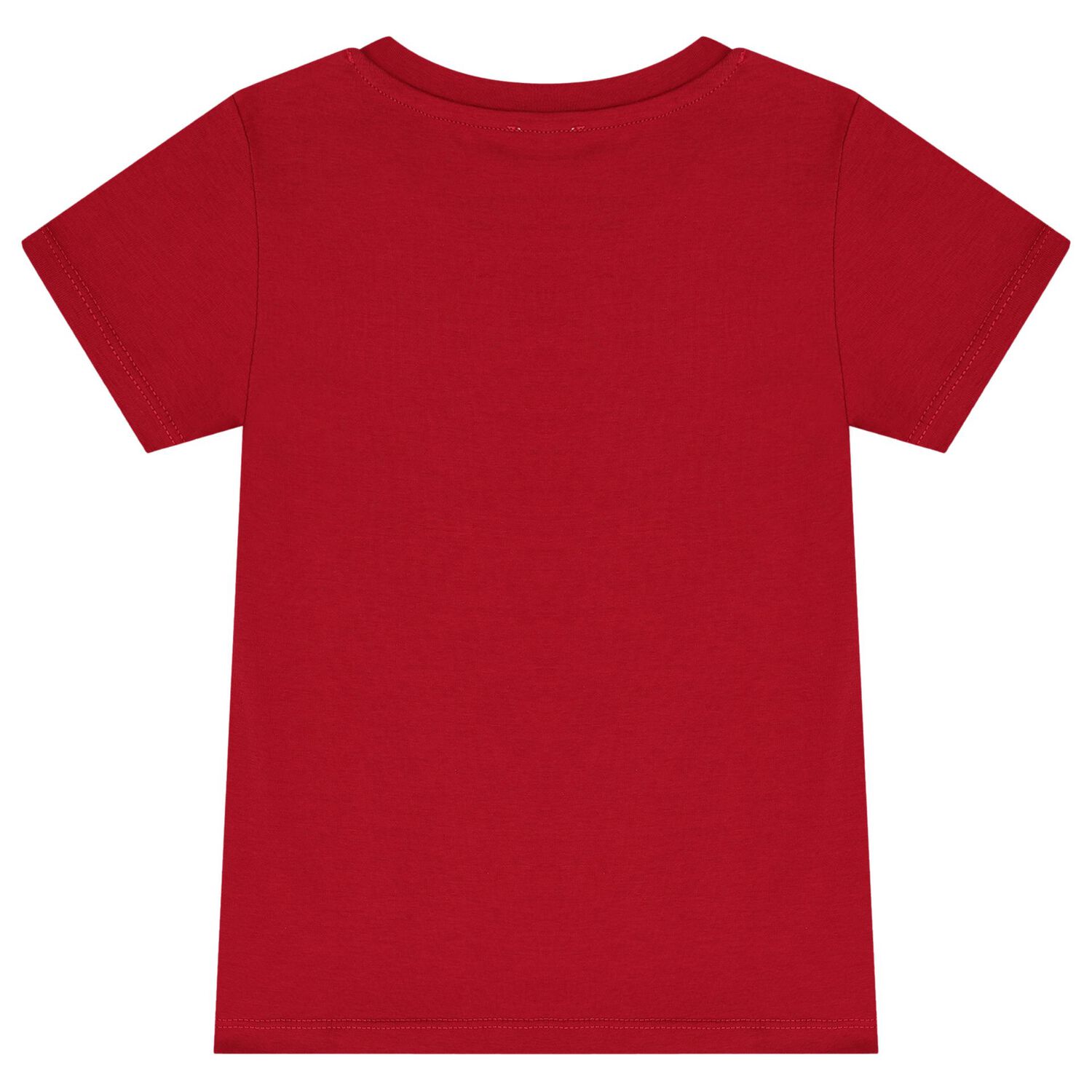 Girls Red Logo T-Shirt, 1, hi-res image number null