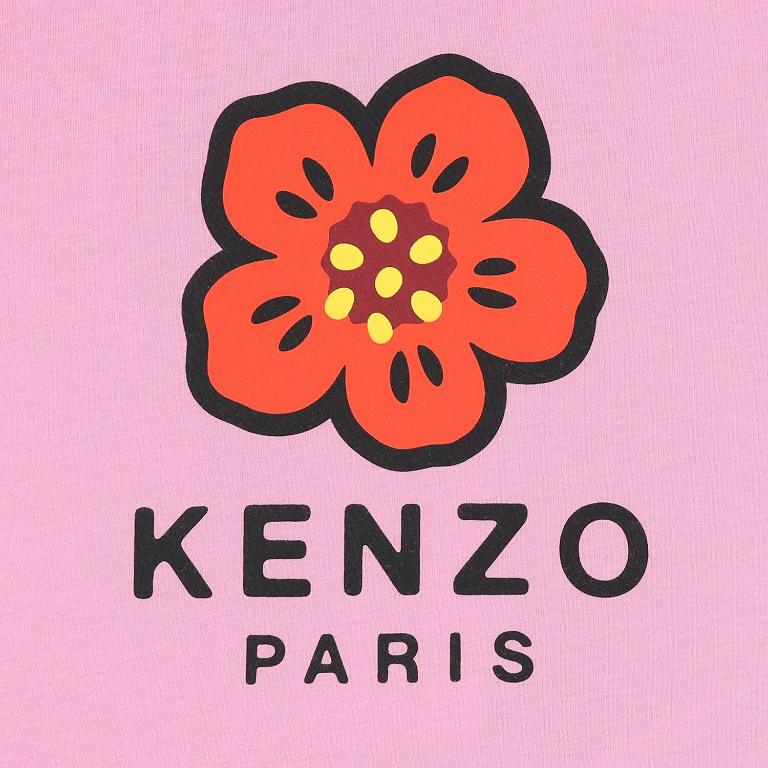 Younger Girls Pink Boke Flower T-Shirt, 1, hi-res