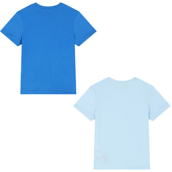 Boys Blue Logo T-Shirts ( 2-Pack ) 