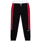 Boys Black Logo Joggers, 1, hi-res