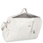 Ivory Quilted Baby Changing Bag ( 32cm ), 3, hi-res