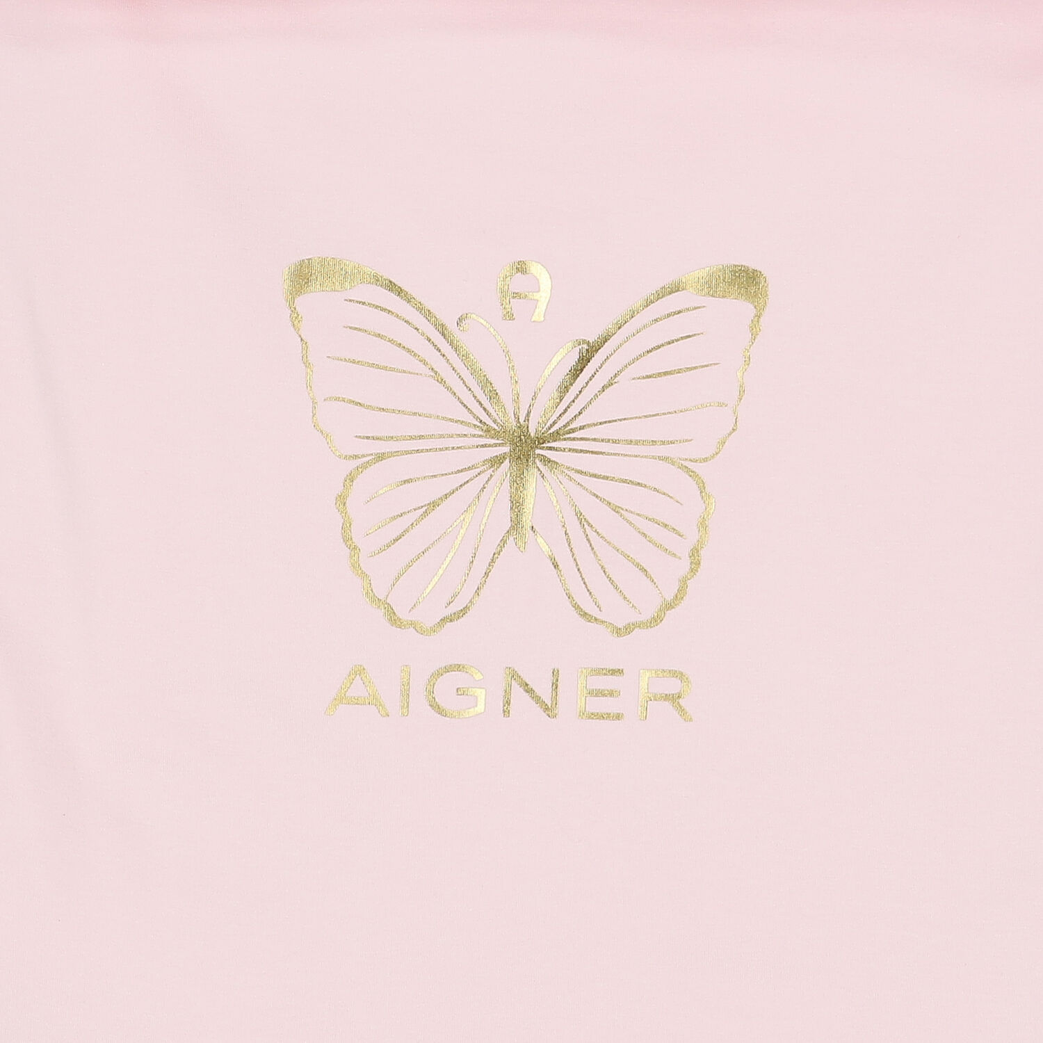 Baby Girls Pink, Ivory & White Pima Cotton Logo Nest, 1, hi-res image number null