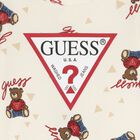 Ivory Teddy Bear Logo Babygrow, 2, hi-res