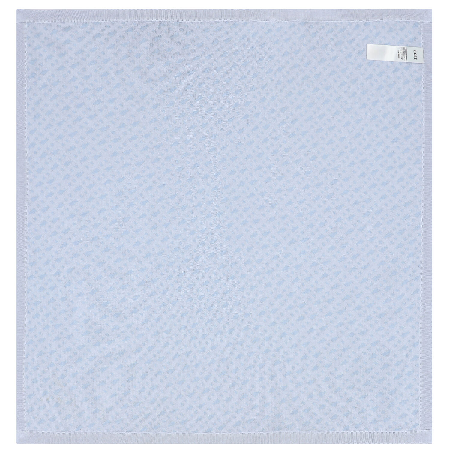 بطانية أولاد بالشعار محبوكة باللون الازرق, 2, hi-res