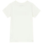 تيشيرت بشعار تيدي باللون العاجي, 1, hi-res