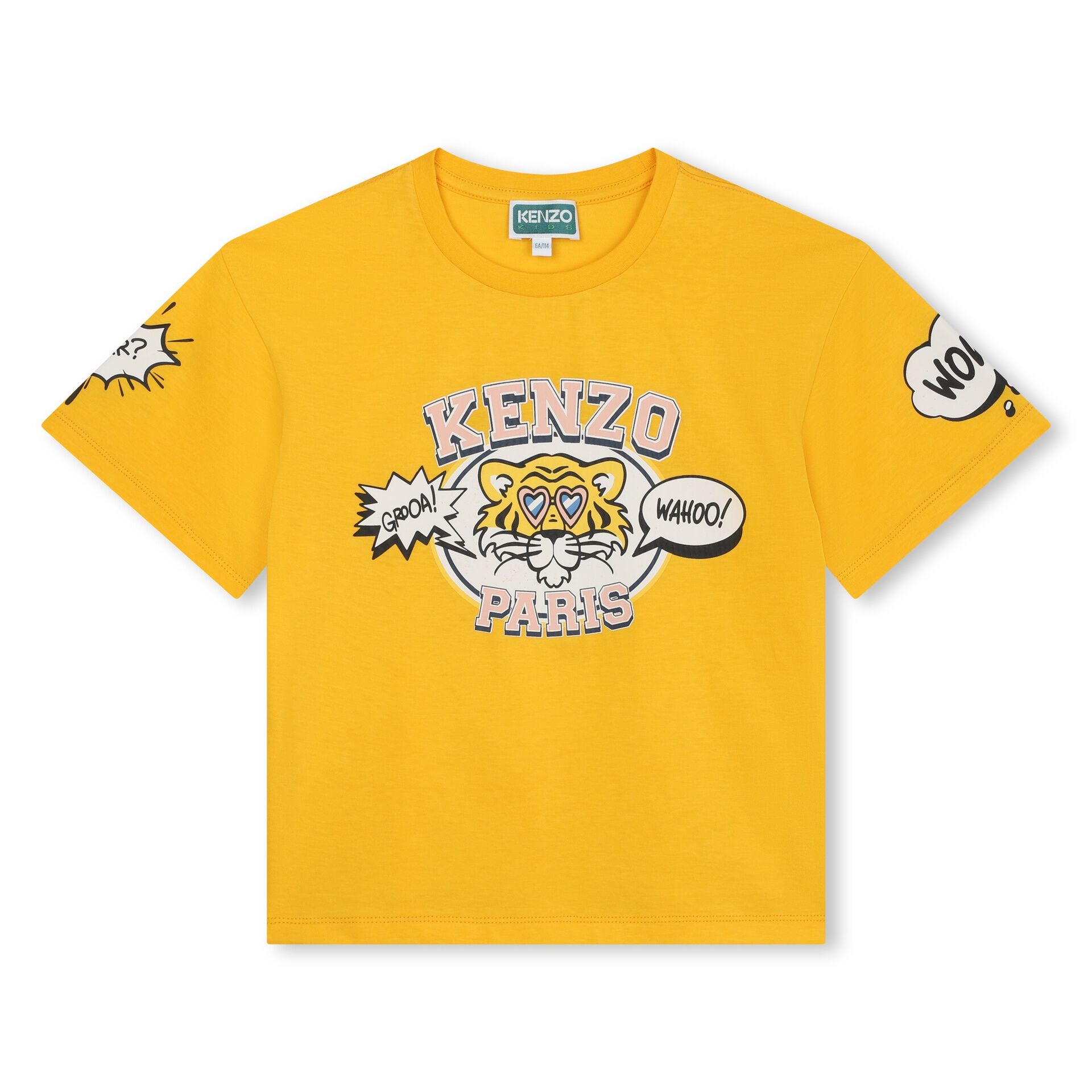 Yellow kenzo shirt top